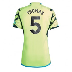 Herren Fußballbekleidung Arsenal Thomas Partey #5 Auswärtstrikot 2023-24 Kurzarm